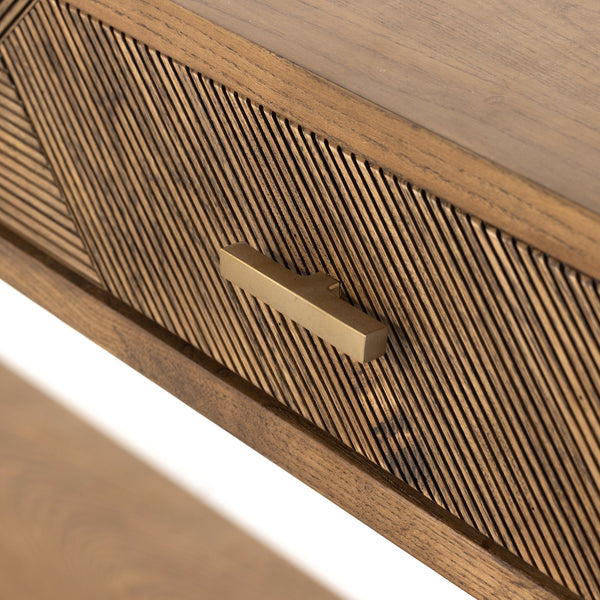 Caspian Console Table - Natural Ash Veneer