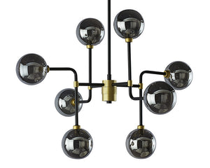Deimos Ceiling Light - Small - Smoke Grey