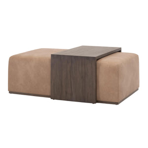 Dovetail Upholstered Coffee Table