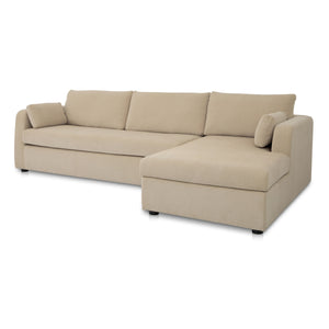 Moe's Burrow Sleeper Sectional with Storage Chaise