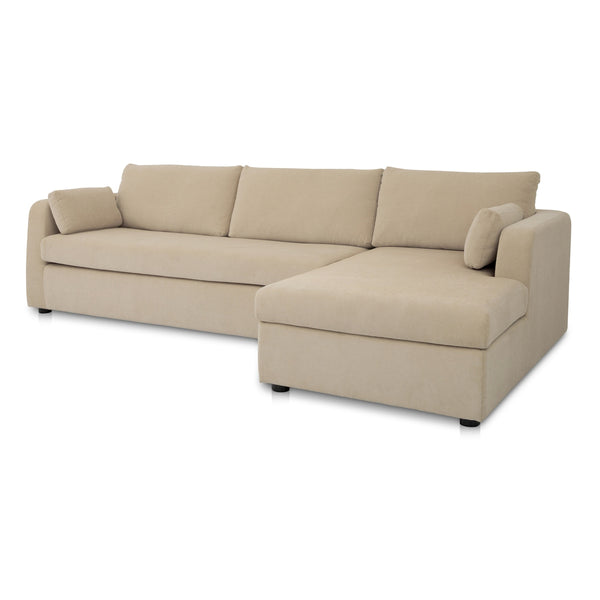 Moe's Burrow Sleeper Sectional with Storage Chaise