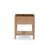 Elio Nightstand with Dark Emperador Marble Top