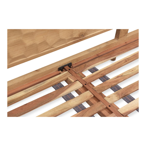 Moe's Misaki Queen Bed in Natural Wood