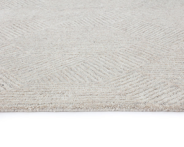 CALAIS HAND-TUFTED RUG - OATMEAL / GREY - 10' X 14'