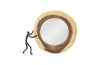 Atlas Crosscut Mirror, Smallall, Left Side Full Body