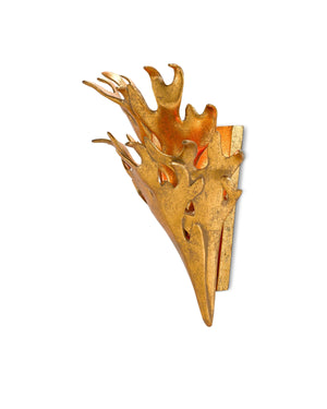 Formby Wall Sconce In Gold Leaf