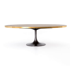 Evans 98" Oval Dining Table