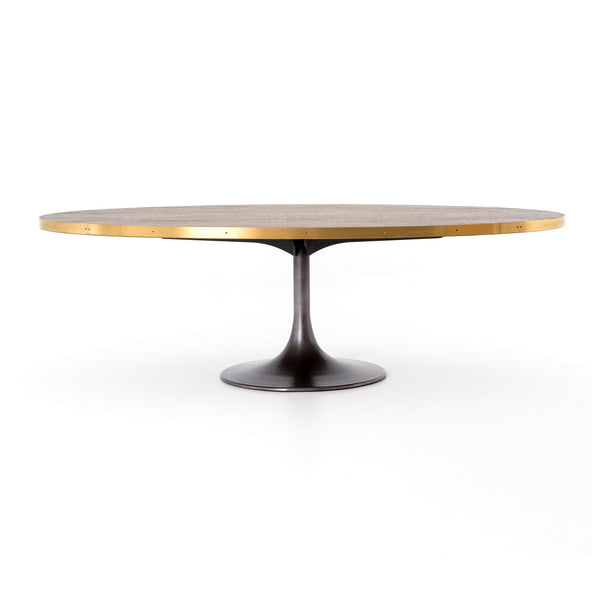Evans 98" Oval Dining Table