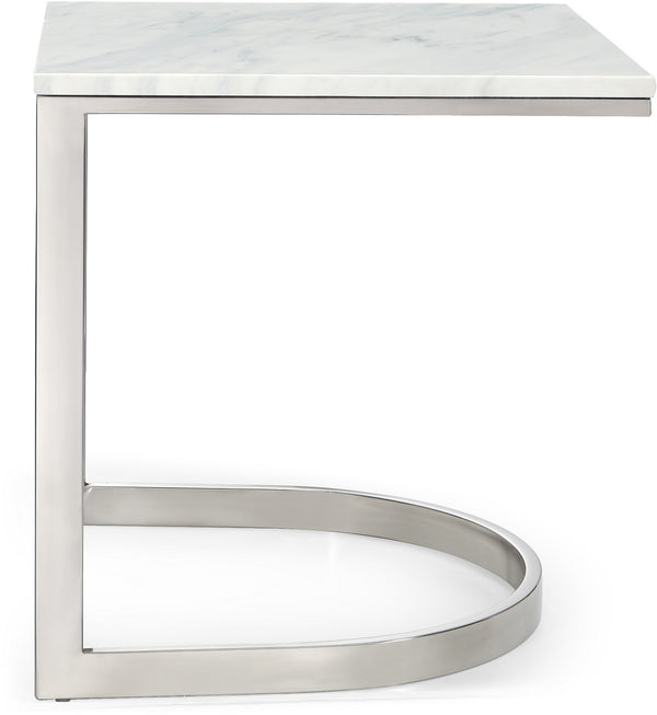 Alex End Table In Chrome