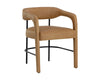 MAVIA DINING ARMCHAIR - LUDLOW SESAME LEATHER