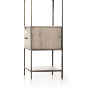 Trey Bookshelf In Dove Poplar