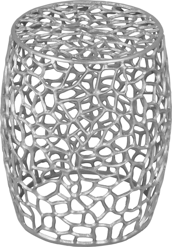 Glen End Table In Silver