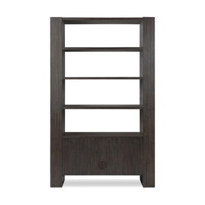 Fisher Bookcase - Smoked Black Veneer