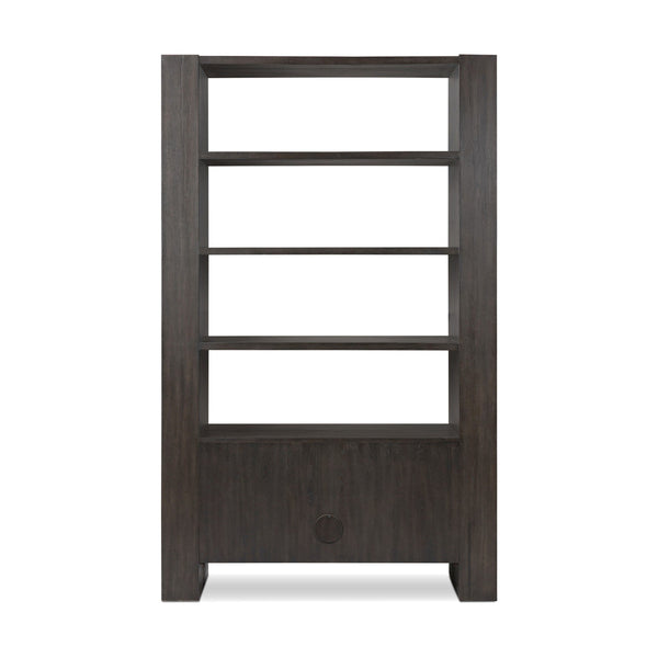 Fisher Bookcase - Smoked Black Veneer