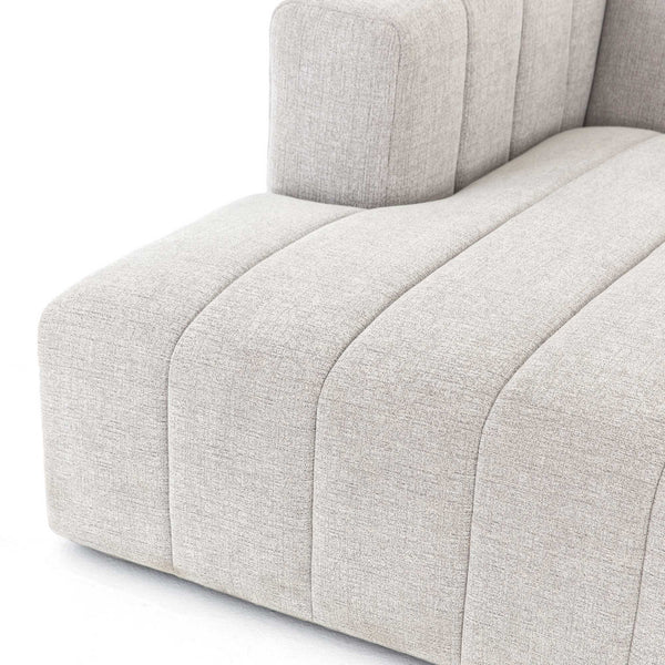Langham Channelled Laf Chaise Piece