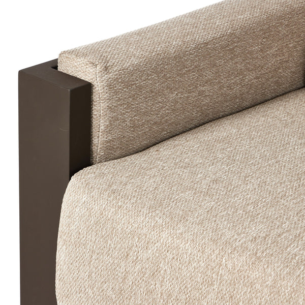Chapman Outdoor Metal Chair - Concha Fog