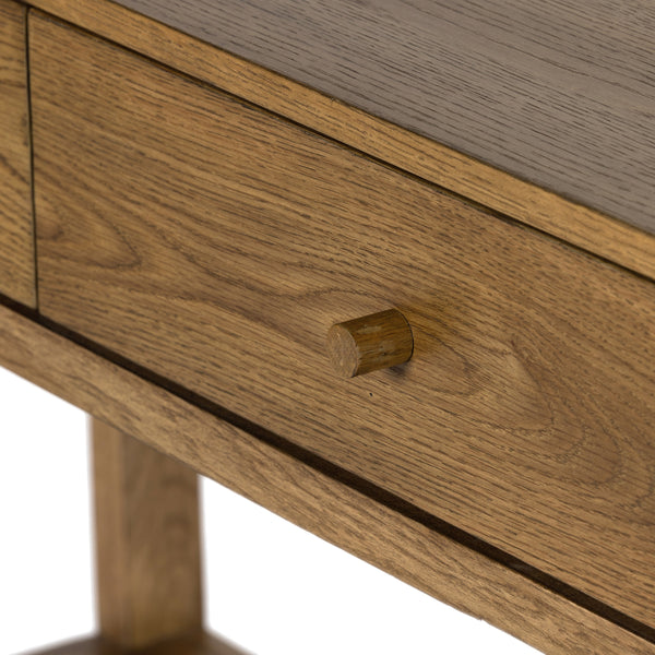 Meadow Console Table In Tawny Oak