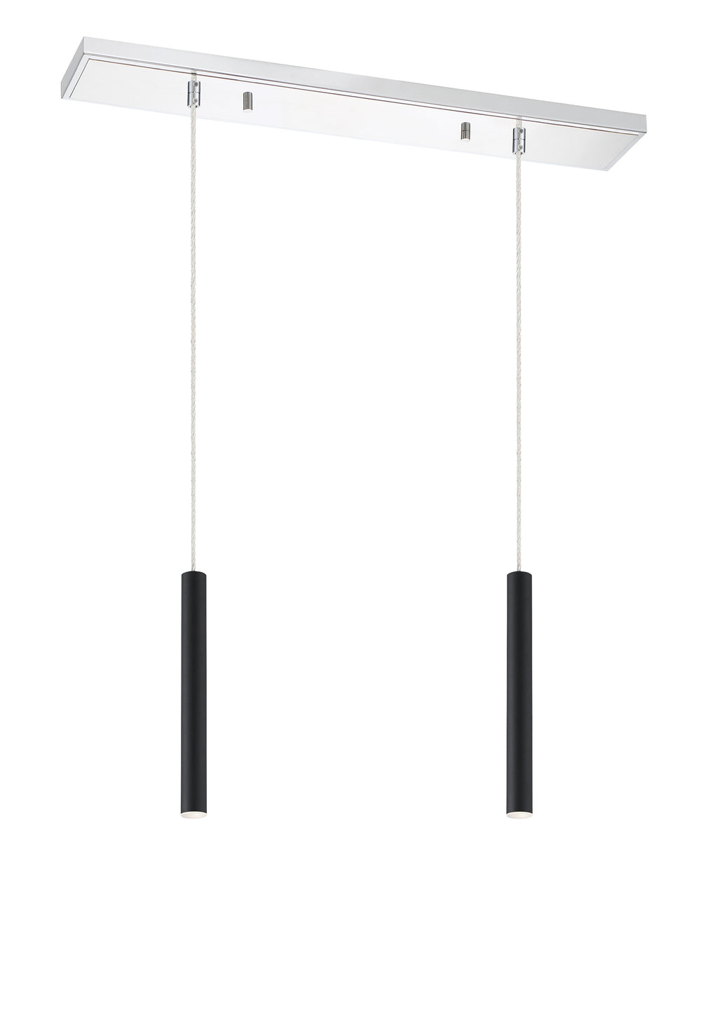 Forest 2 Light Island/Billiard in Chrome Finish