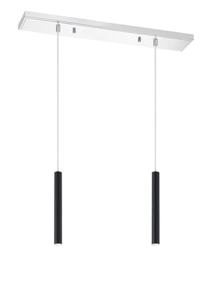 Forest 2 Light Island/Billiard in Chrome Finish