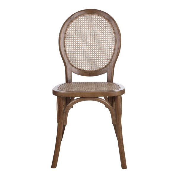 Rivalto Dining Chair Set of Two in Brown