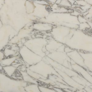 Balboa Outdoor End Table - Veined White Marble