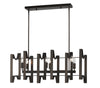 Marsala 6 Light Island/Billiard in Bronze Finish
