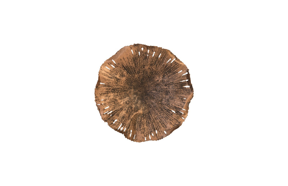 Lotus Wall Art, Copper/Black, Small