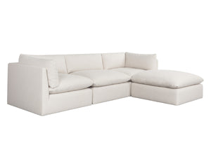 REVE MODULAR - OTTOMAN - EFFIE LINEN