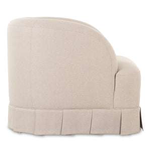 Moe's Maren Swivel Chair in Beige