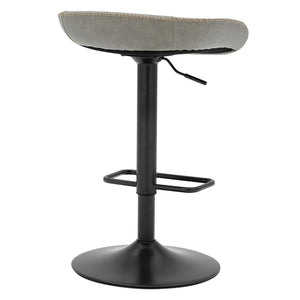 Rogue Gaslift Bar Stool In Vintage Mist Gray (Set of 2)