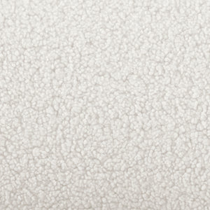 Zolia Faux Shearling Swivel Accent Chair, Shearling Beige