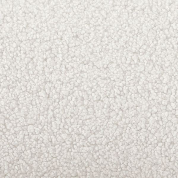 Zolia Faux Shearling Swivel Accent Chair, Shearling Beige