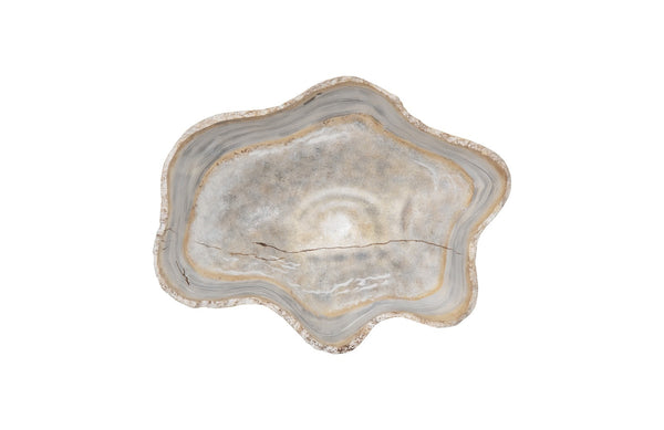 Cast Wall Onyx Bowl, Faux Finish, Small