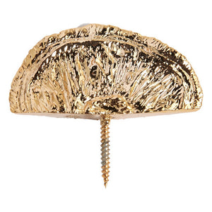Shelf Mushroom Wall Play, Set of 2, Electroplated 