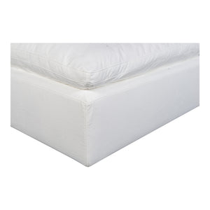 Terra Condo Ottoman in Cream White
