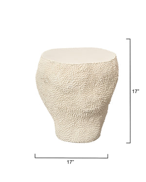 Uni Fiber Glass Indoor/Outdoor Side Table, Small