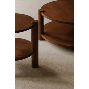 Olsen Accent Table Vintage Brown Mango Wood