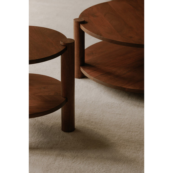 Olsen Accent Table Vintage Brown Mango Wood