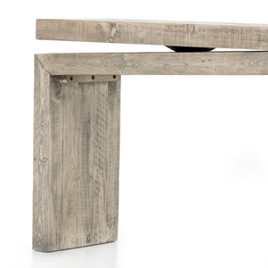 MATTHES CONSOLE TABLE IN WEATHERED WHEAT