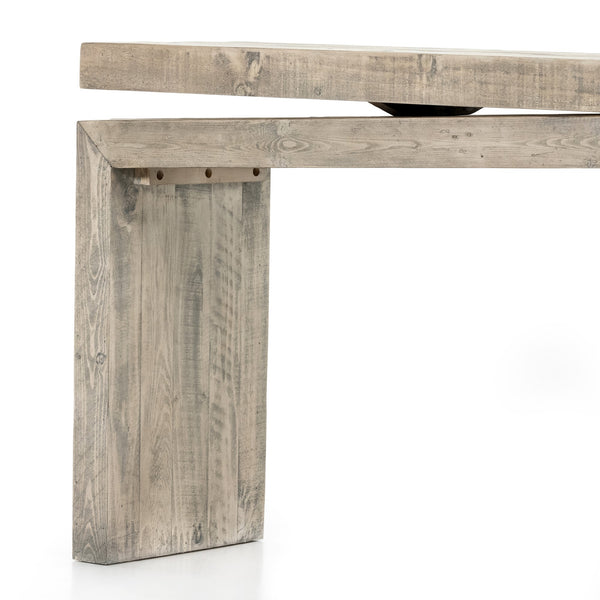 MATTHES CONSOLE TABLE IN WEATHERED WHEAT
