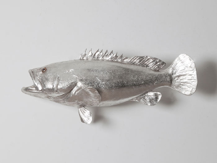 Estuary Cod Fish, Silver Leaf
