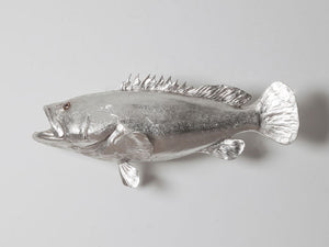 Estuary Cod Fish, Silver Leaf