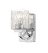 Zaid 1 Light Wall Sconce in Chrome Finish