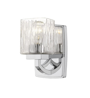Zaid 1 Light Wall Sconce in Chrome Finish