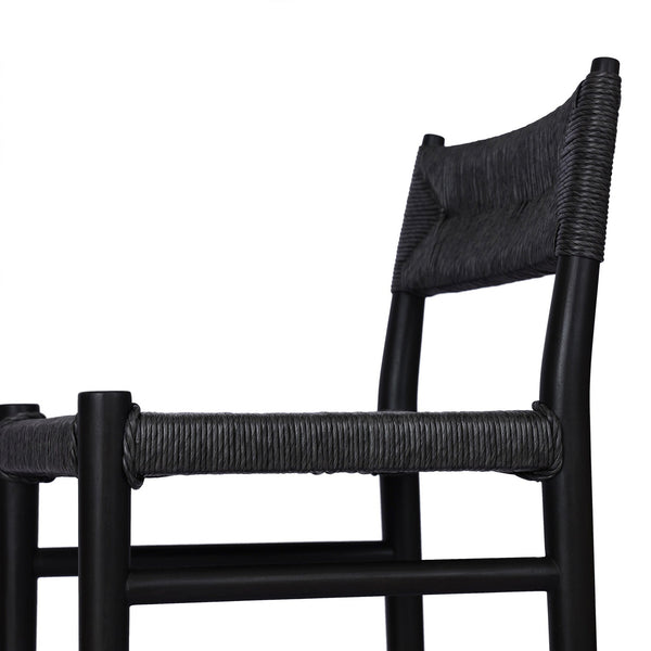 Lomas Bar + Counter Outdoor Stool - Vintage Coal
