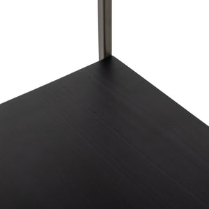 Trey Modular Wall Desk - Black Wash Poplar