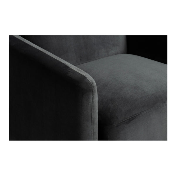 Moe's Fallon Accent Chair in Shadow Grey
