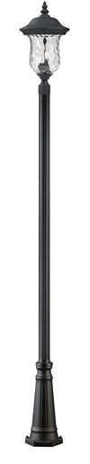 Armstrong Outdoor Post Light in Black Finish