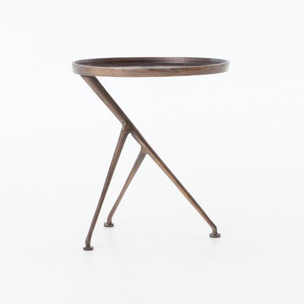 Schmidt Accent Table- Antique Rust