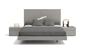 Nelly Right Facing Night Stand in Grey